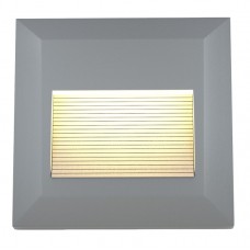 Φωτιστικό Επίτοιχο LED 2W 230V 100lm CCT Polycarbonate Γκρι IP65 Salmon